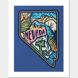 Nevada Icon Posters and Art